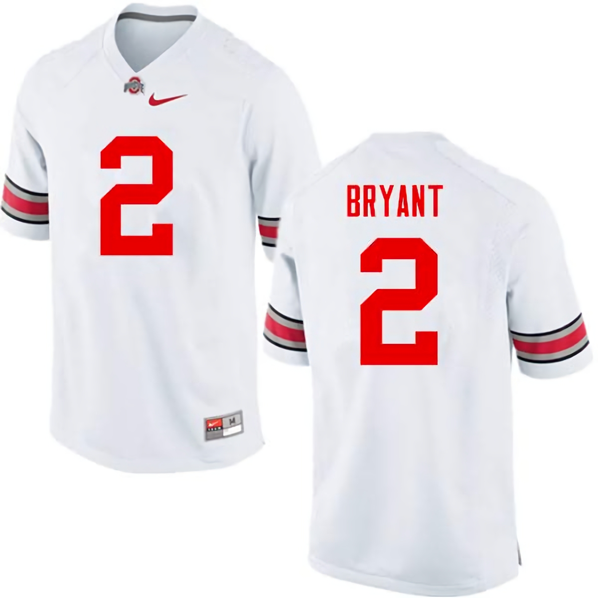Christian Bryant Ohio State Buckeyes Men's NCAA #2 Nike White College Stitched Football Jersey NXT3656IA